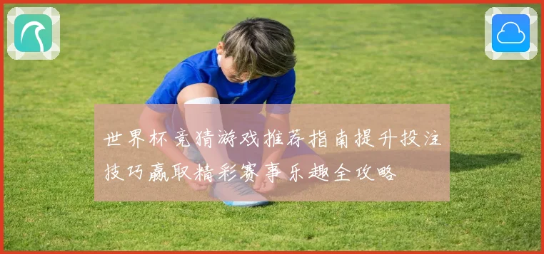 世界杯竞猜游戏推荐指南提升投注技巧赢取精彩赛事乐趣全攻略